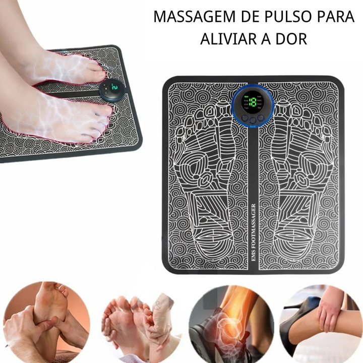 Massageador Elétrico de Pés Portátil