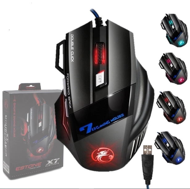 MouzPro - Mouse Gamer X7 3200DPI USB