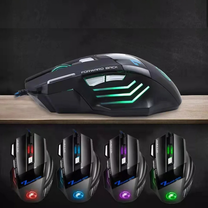 MouzPro - Mouse Gamer X7 3200DPI USB