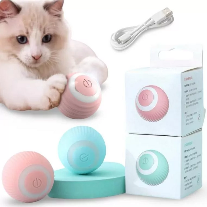 Bola Inteligente Silicone para Gatos