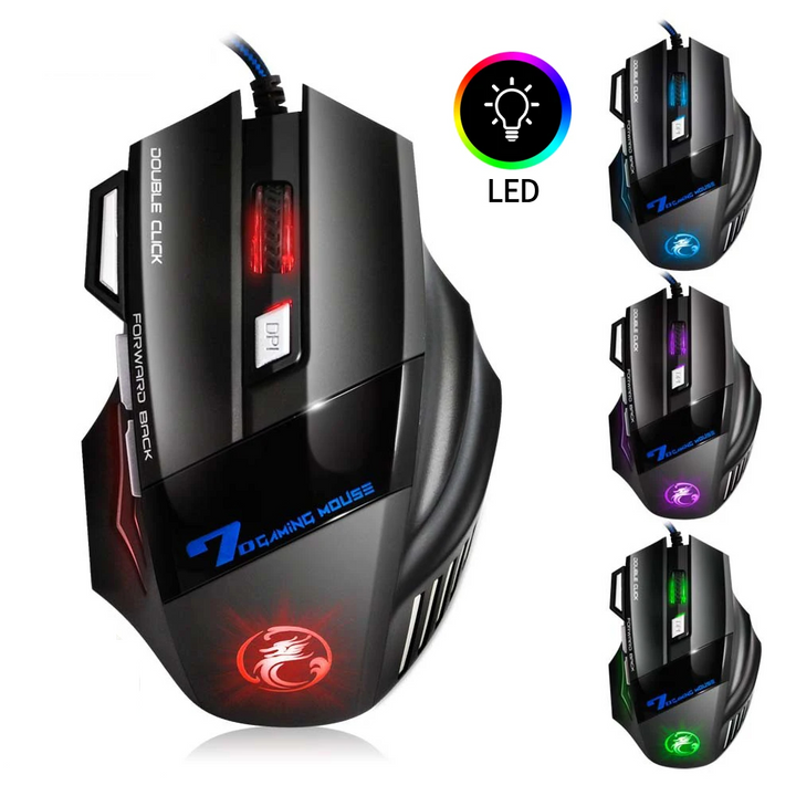 MouzPro - Mouse Gamer X7 3200DPI USB