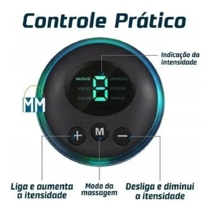 Massageador Elétrico de Pés Portátil